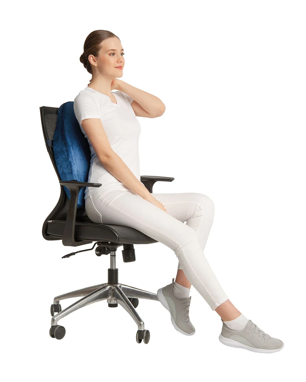 658-1 658 – Pernă anatomică pentru spate cu centură - imagine 1